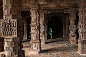 The great Chola temples of Tamil Nadu - The Airavatesvara temple of Darasuram. The mandapa. 